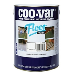 Coo-var Floor Paint White 5L £34.99