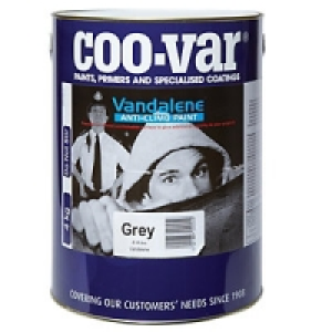 Coo-var Vandalene Anti Climb Paint Grey 4kg £49.99