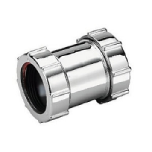 Wickes Pipe Connector Chrome Finish 40mm £4.10