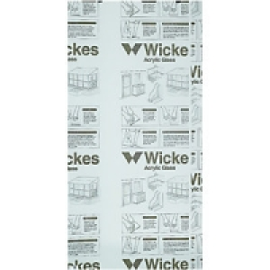 Wickes Durable Acrylic Sheet 90cmx1.8m £29.25