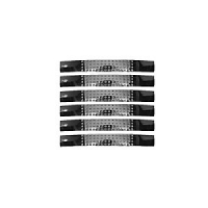 Wickes Dimple Bow Handles Polished Chrome Finish 124mm 6 Pac &pound;12.59