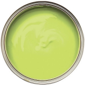 Wickes Colour @ Home Vinyl Silk Emulsion Paint Lime 2.5L &pound;15.99