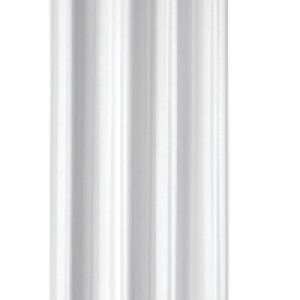 Croydex Stripe Hook N Hang Shower Curtain White &pound;19.99