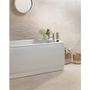 Wickes Mayfield Beige Splitface Ceramic Wall Tile 298x498mm
