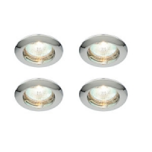 Classic Fixed Downlight Chrome 4 Pack