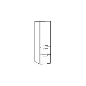 Wickes Mode Tall Tower Unit Walnut 400mm