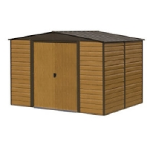 Rowlinson Metal Apex Shed Without Floor 10 x 12