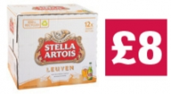 Stella Artois Bottles &pound;8.00