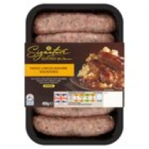 M Signature Thick Lincolnshire Sausages £3.00