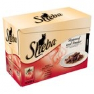 Sheba Pouch Steamed & Tender Meat Selecti £3.50