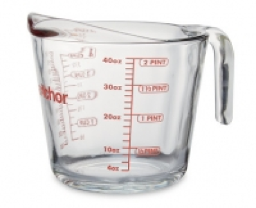 1 Litre Glass Measuring Jug £3.99