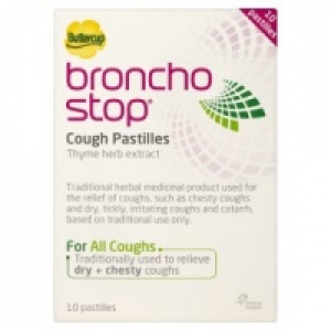 Broncho Stop Cough Pastilles Thyme Herb Extract £2.50