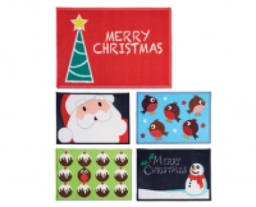 Christmas Washable Indoor Mat £2.79