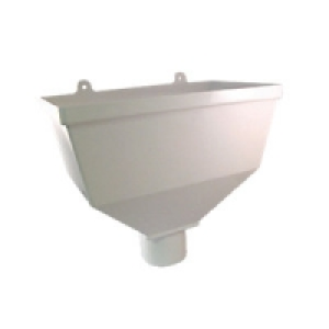 Wickes White Roundline Rainwater Hopper £7.79