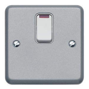 MK Metalclad 20A Dp Switch/Neon