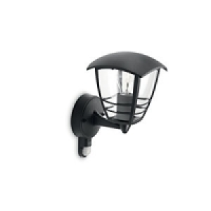 Philips 60W Creek Wall Lantern Black