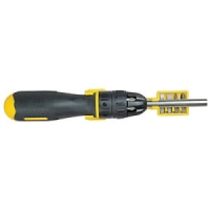 Stanley Multi Ratcheting Screwdriver With 10 Bit Set