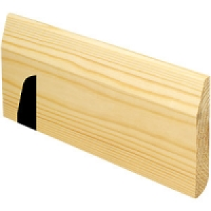 Wickes Dual Purpose Chamfered/Bullnose Pine Skirting 15x69x2 £29.79