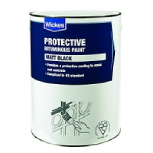 Wickes Bitumen Protective Paint For Metal & Concrete 5L