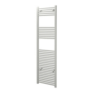 Kudox Towel Radiator 500 x 1800mm Straight White £119.99