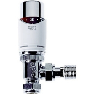 Drayton Chrome Angled TRV4 15mm £19.99