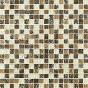 Wickes Ice Cracked Capricorn Mosaic Tile 300 x 300mm