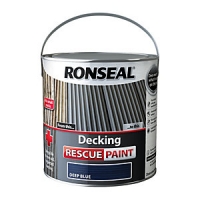 Wickes  Ronseal Decking Rescue Paint 2.5L Deep Blue