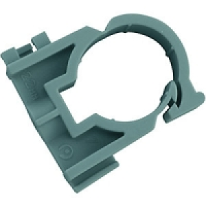 Wickes Polyplumb Close Pipe Clips 22mm (Pack of 10)