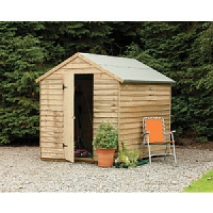 Wickes Pressure Treated Overlap Shed 8x6