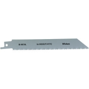 Wickes Reciprocating Saw Blades For Wood & Plastic 150mm Pac