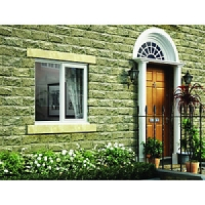 Wickes Timber Casement Window White 1045x1195mm RH Side Hung