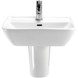 Wickes Renata Square Basin with Semi Pedestal 550mm £225.00