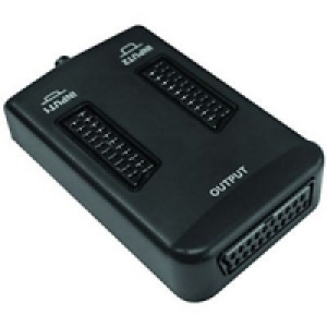 Wickes 2 Way Scart Switch Box £5.99