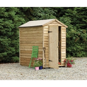 Wickes Pressure Treated Overlap Shed 6x4