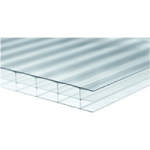 Wickes 16mm Triplewall Polycarbonate Sheet 900 x 3000mm £66.99