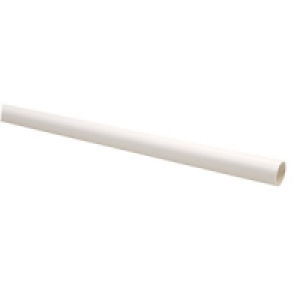 Wickes Solvent Weld Waste 50mm White 3m pipe