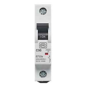 MK MCB Single Pole Type C 50A 230V C50