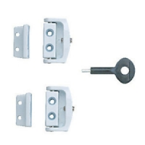 Yale P-2P113-WE-2 Window Toggle Lock Pack 2 White £16.99