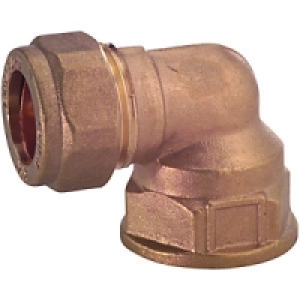 Wickes Compression Female Elbow 19 x 22mm