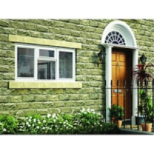 Wickes Timber Casement Window White 1195x1765mm Side Hung &