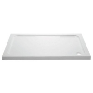 Wickes Rectangle 45mm Cast Stone Tray White 1700x900mm