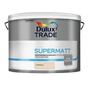 Dulux Trade Supermatt Emulsion Paint Magnolia 10L £38.70
