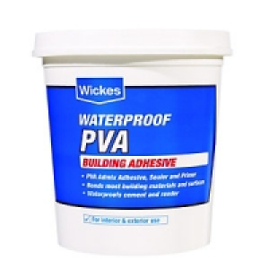 Wickes Waterproof PVA Building Adhesive 1L £11.09