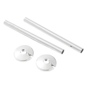 Towel Radiator Finishing Kit - Chrome &pound;3.99