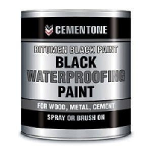 Cementone General Purpose Bituminous Black Paint 5L £18.99