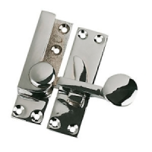 Wickes Sash Fastener Polished Chrome 72 x 21 mm
