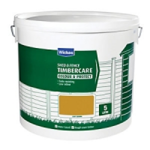 Wickes Shed & Fence Timbercare Light Brown 5L