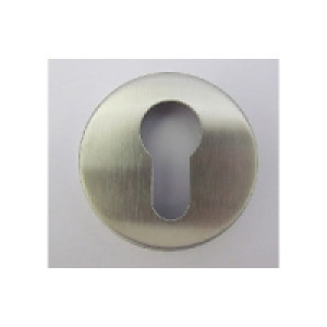4FireDoors Euro Profile Escutcheon Satin Anodised Aluminium