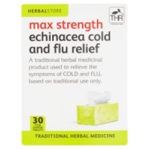 Max Strength Echinacea Cold & Flu Relief Tablets £3.50