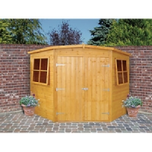 Wickes Corner Shed Shiplap Shed 7x7ft